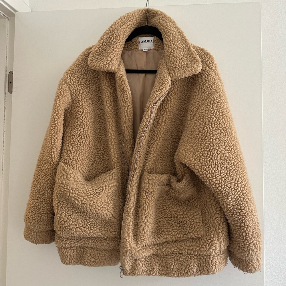 I AM GIA TEDDY BEAR COAT